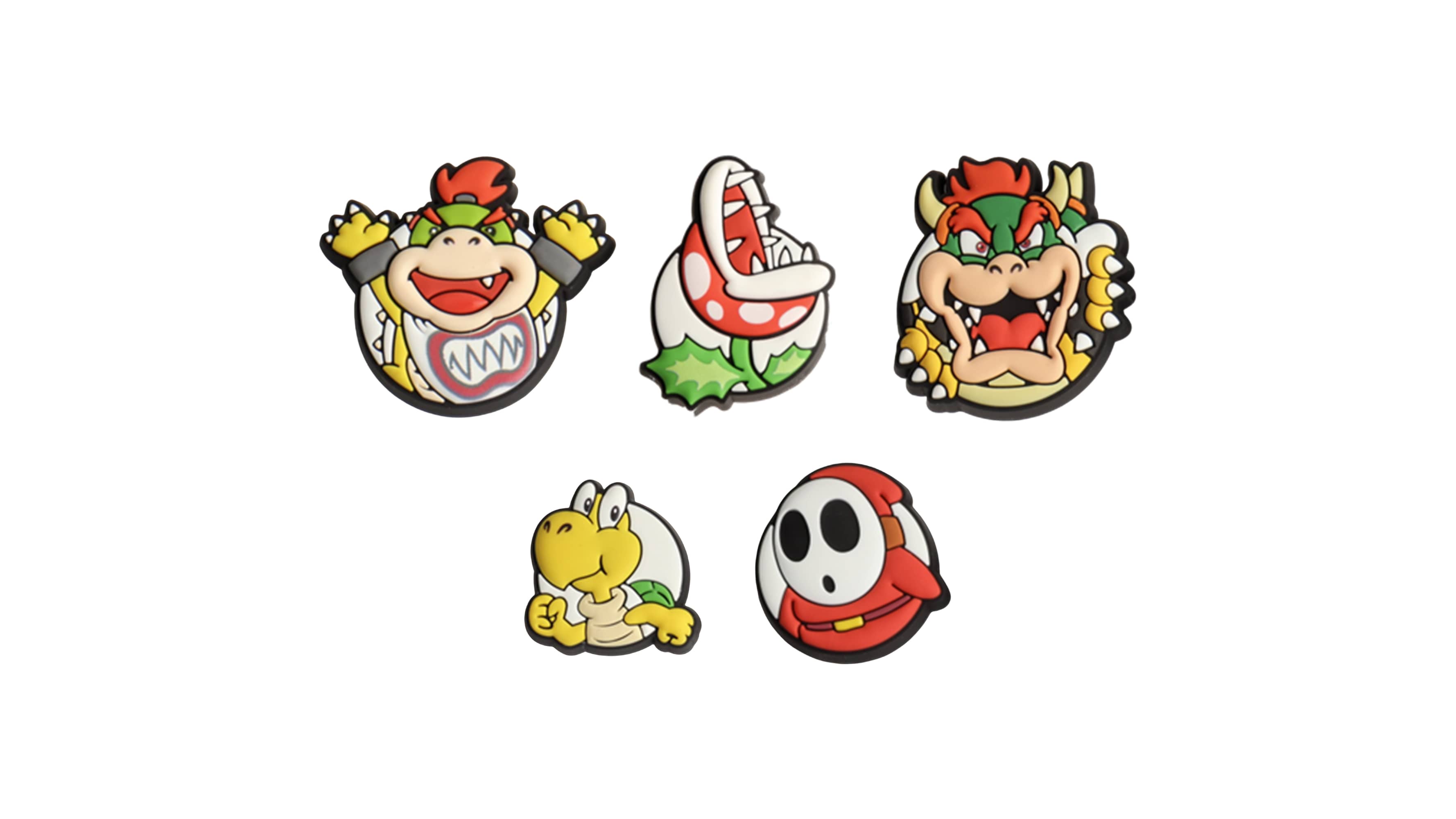 Super Mario™ Foes 5-Pack Jibbitz™ Shoe Charms - Nintendo Official Site